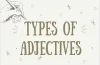 Types of adjectives in Vietnamese