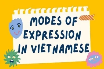 Modes of expression in Vietnamese
